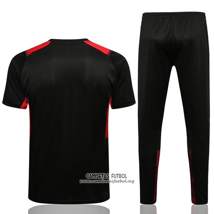 Chandal del AC Milan Manga Corta 2021/2022 Gris